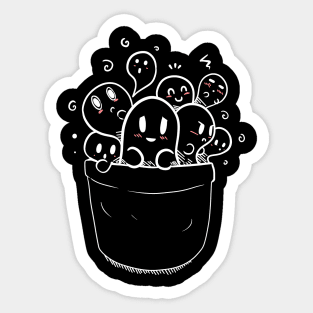 Pocket Ghosts Sticker